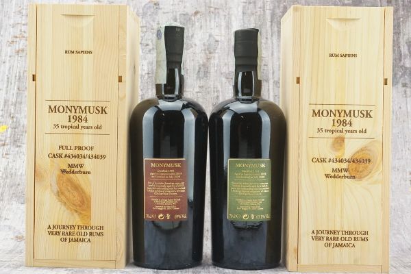 Monymusk 1984  - Asta Halloween Spirits - Rum, Cognac & more - Associazione Nazionale - Case d'Asta italiane