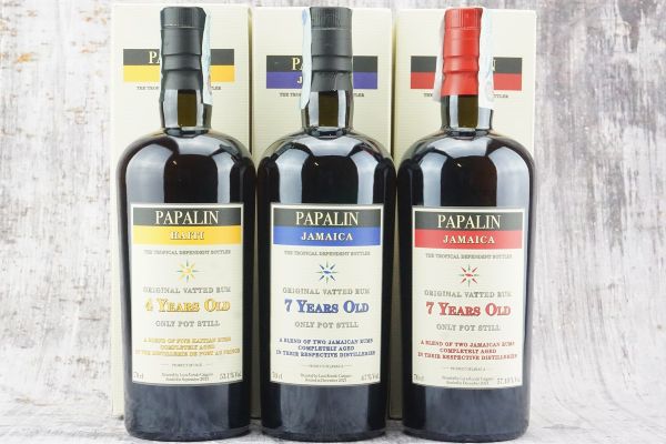 Selezione Papalin  - Asta Halloween Spirits - Rum, Cognac & more - Associazione Nazionale - Case d'Asta italiane