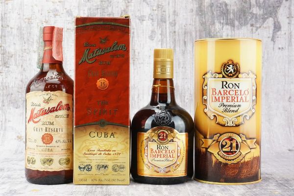 Selezione Rum  - Asta Halloween Spirits - Rum, Cognac & more - Associazione Nazionale - Case d'Asta italiane