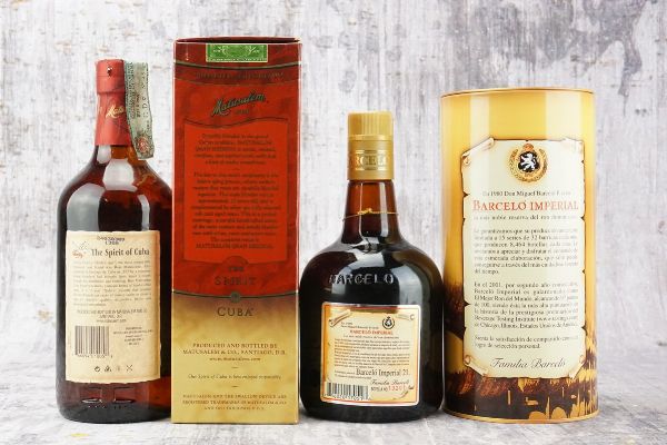 Selezione Rum  - Asta Halloween Spirits - Rum, Cognac & more - Associazione Nazionale - Case d'Asta italiane