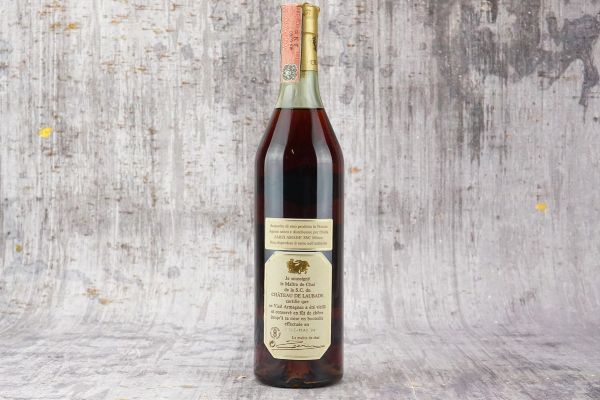 Bas Armagnac Château de Laubade 1956  - Asta Halloween Spirits - Rum, Cognac & more - Associazione Nazionale - Case d'Asta italiane