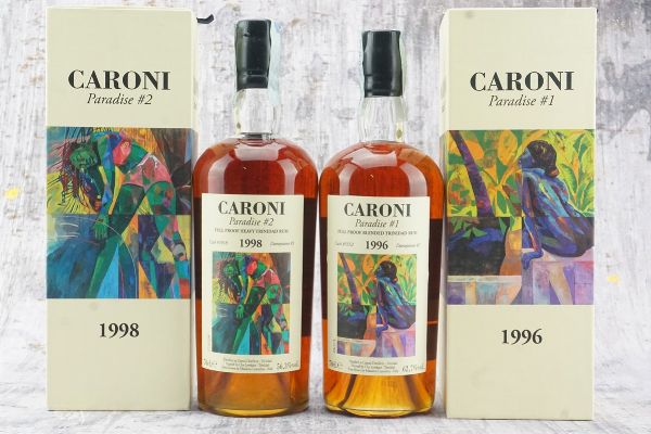 Caroni Paradise Series  - Asta Halloween Spirits - Rum, Cognac & more - Associazione Nazionale - Case d'Asta italiane