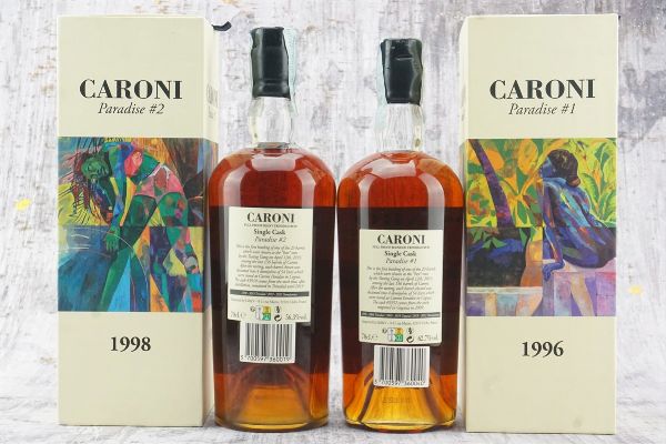 Caroni Paradise Series  - Asta Halloween Spirits - Rum, Cognac & more - Associazione Nazionale - Case d'Asta italiane