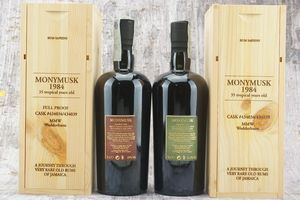 Monymusk 1984  - Asta Halloween Spirits - Rum, Cognac & more - Associazione Nazionale - Case d'Asta italiane