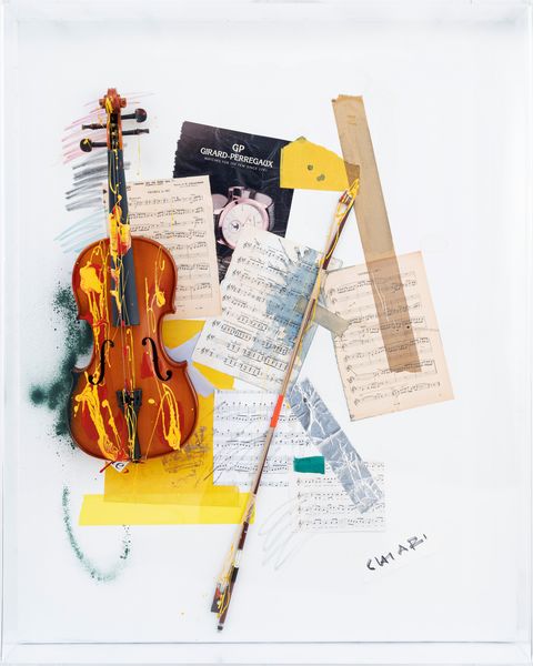 Giuseppe Chiari : Violino  - Asta Asta di arte moderna e contemporanea - Associazione Nazionale - Case d'Asta italiane