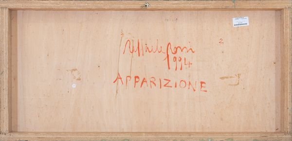 RAFFAELE ROSSI : Apparizione  - Asta Asta di arte moderna e contemporanea - Associazione Nazionale - Case d'Asta italiane