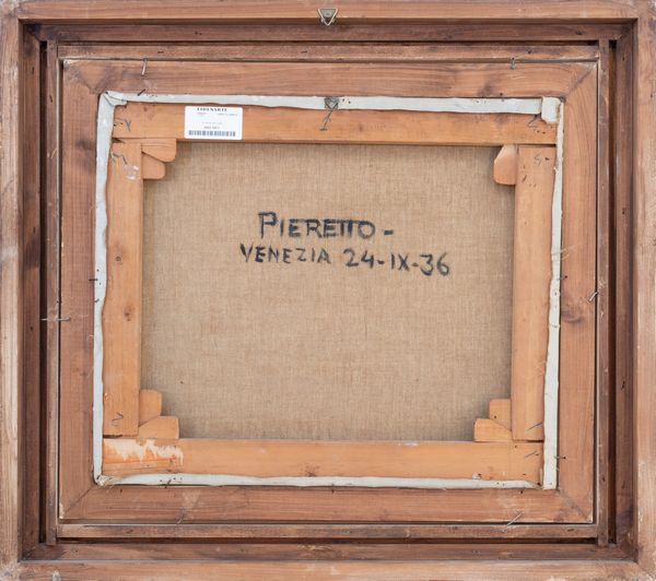 PIERETTO  BIANCO : Venezia  - Asta Asta di arte moderna e contemporanea - Associazione Nazionale - Case d'Asta italiane