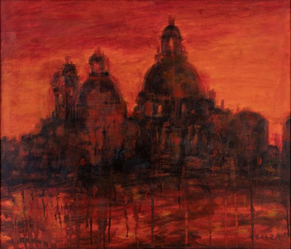 ROBERTO CALZA : Tramonto Veneziano  - Asta Asta di arte moderna e contemporanea - Associazione Nazionale - Case d'Asta italiane