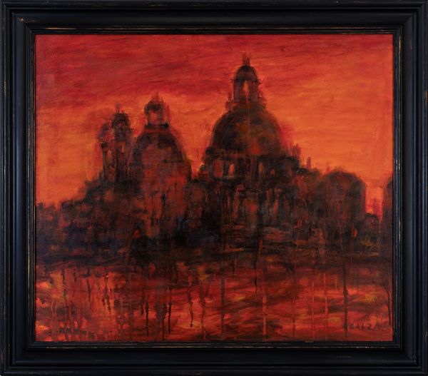 ROBERTO CALZA : Tramonto Veneziano  - Asta Asta di arte moderna e contemporanea - Associazione Nazionale - Case d'Asta italiane