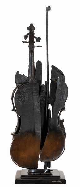 ARMAN FERNANDEZ : senza titolo (violon Brule I)  - Asta Asta di arte moderna e contemporanea - Associazione Nazionale - Case d'Asta italiane