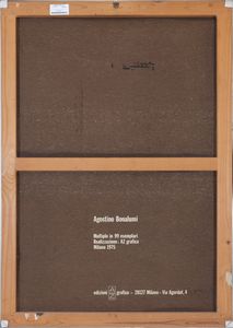 AGOSTINO  BONALUMI : senza titolo  - Asta Asta di arte moderna e contemporanea - Associazione Nazionale - Case d'Asta italiane