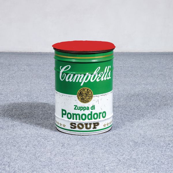 Dino  Gavina : Pouf omaggio a Andy Warhol  - Asta Made in Gavina - Associazione Nazionale - Case d'Asta italiane