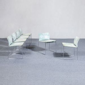 Kazuhide Takahama : Sei sedie mod. Maja  - Asta Made in Gavina - Associazione Nazionale - Case d'Asta italiane