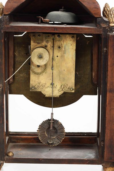 Pendola da tavolo, J. Robert & fils, XVIII secolo  - Asta Pendole e orologi - Associazione Nazionale - Case d'Asta italiane