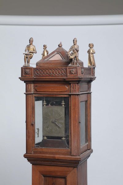Orologio a torre con cassa in noce, Veneto XVIII secolo  - Asta Pendole e orologi - Associazione Nazionale - Case d'Asta italiane