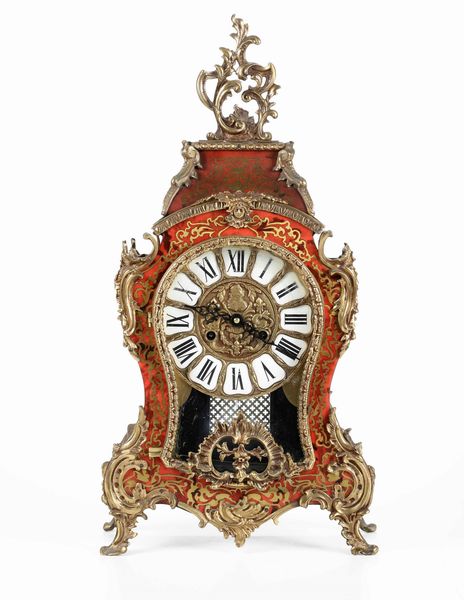 Pendola Cartel, Francia XIX-XX secolo  - Asta Pendole e orologi - Associazione Nazionale - Case d'Asta italiane