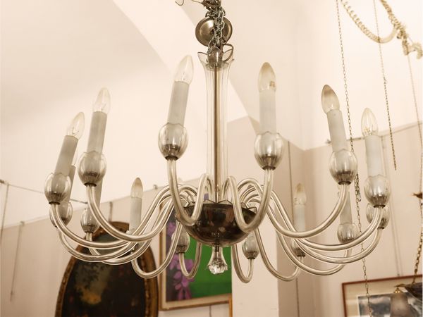 Lampadario in cristallo  - Asta L'arte di arredare - Associazione Nazionale - Case d'Asta italiane