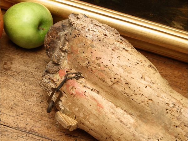 Scuola dell'Italia meridionale : Cristo crocifisso  - Asta L'arte di arredare - Associazione Nazionale - Case d'Asta italiane