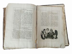 ALESSANDRO MANZONI : I promessi sposi. Storia milanese del secolo XVII  - Asta L'arte di arredare - Associazione Nazionale - Case d'Asta italiane