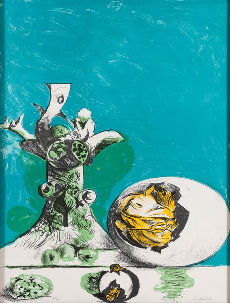 Graham Sutherland : L'Oeuf  - Asta Collezione Profenna - Associazione Nazionale - Case d'Asta italiane