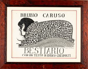 Bruno Caruso : Bestiario  - Asta Collezione Profenna - Associazione Nazionale - Case d'Asta italiane