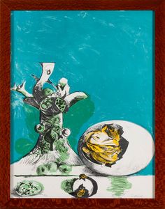 Graham Sutherland : L'Oeuf  - Asta Collezione Profenna - Associazione Nazionale - Case d'Asta italiane