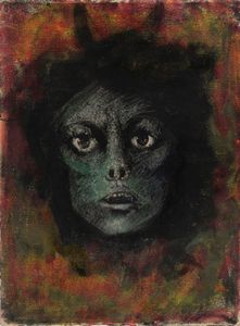 Leonor Fini - Volto di donna