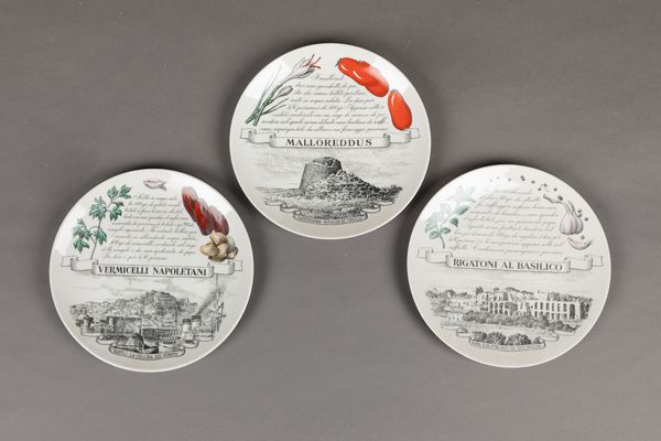 Piero Fornasetti : Set  - Asta Design e Arti Decorative - Associazione Nazionale - Case d'Asta italiane