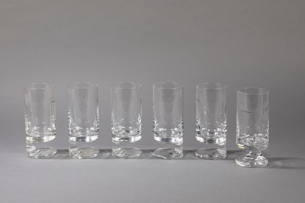 JOE COLOMBO : Set di bicchieri  - Asta Design e Arti Decorative - Associazione Nazionale - Case d'Asta italiane