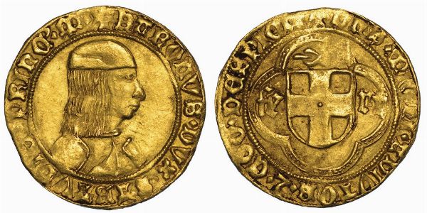 DUCATO DI SAVOIA. CARLO I DI SAVOIA. IL GUERRIERO, 1482-1490. Ducato d'oro (IV tipo).  - Asta Numismatica - Associazione Nazionale - Case d'Asta italiane