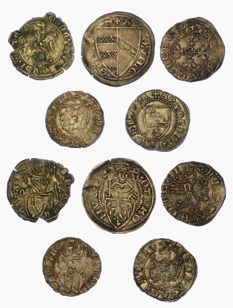 AQUILEIA. Lotto di cinque monete.  - Asta Numismatica - Associazione Nazionale - Case d'Asta italiane