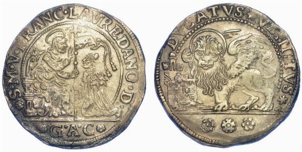 VENEZIA. FRANCESCO LOREDAN,  1752-1762. Ducato.  - Asta Numismatica - Associazione Nazionale - Case d'Asta italiane