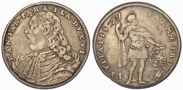 PARMA. RANUCCIO FARNESE, 1592-1622. Testone.  - Asta Numismatica - Associazione Nazionale - Case d'Asta italiane