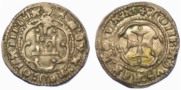 GENOVA. FILIPPO MARIA VISCONTI, 1421-1435. Soldino.  - Asta Numismatica - Associazione Nazionale - Case d'Asta italiane