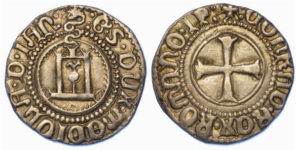 GENOVA. GALEAZZO MARIA SFORZA DUCA DI MILANO E SIGNORE DI GENOVA, 1466-1476. Grosso.  - Asta Numismatica - Associazione Nazionale - Case d'Asta italiane