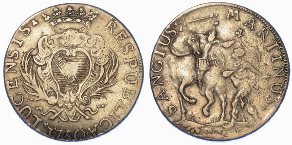 LUCCA. REPUBBLICA, 1369-1799. Scudo 1750.  - Asta Numismatica - Associazione Nazionale - Case d'Asta italiane