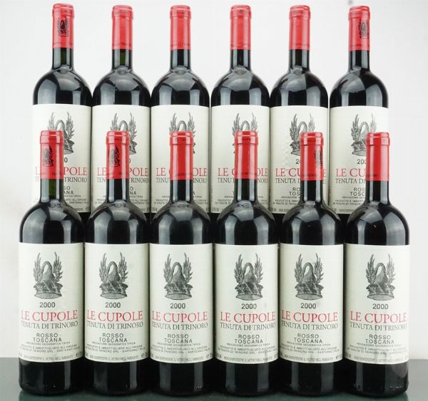 Le Cupole Tenuta di Trinoro 2000  - Asta LA RAFFINATEZZA DELLA COMPLESSITA' - Vini Pregiati e da Collezione - Associazione Nazionale - Case d'Asta italiane