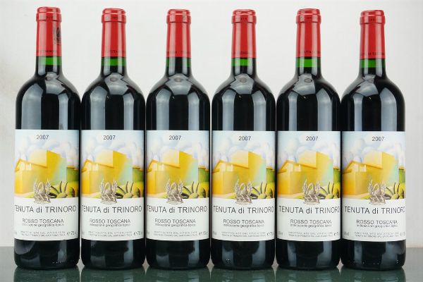 Trinoro Tenuta di Trinoro 2007  - Asta LA RAFFINATEZZA DELLA COMPLESSITA' - Vini Pregiati e da Collezione - Associazione Nazionale - Case d'Asta italiane