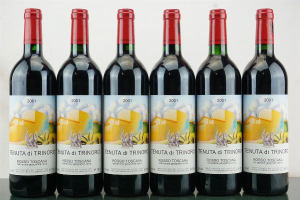 Trinoro Tenuta di Trinoro 2001  - Asta LA RAFFINATEZZA DELLA COMPLESSITA' - Vini Pregiati e da Collezione - Associazione Nazionale - Case d'Asta italiane