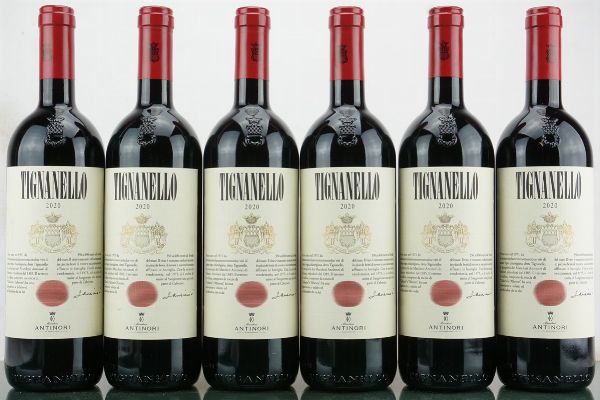 Tignanello Antinori 2020  - Asta LA RAFFINATEZZA DELLA COMPLESSITA' - Vini Pregiati e da Collezione - Associazione Nazionale - Case d'Asta italiane