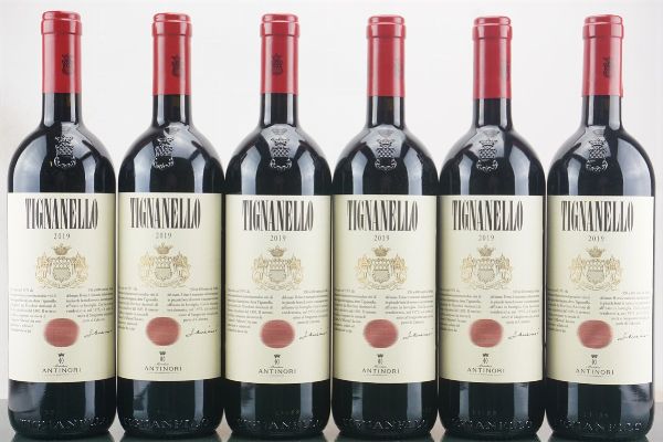 Tignanello Antinori 2019  - Asta LA RAFFINATEZZA DELLA COMPLESSITA' - Vini Pregiati e da Collezione - Associazione Nazionale - Case d'Asta italiane