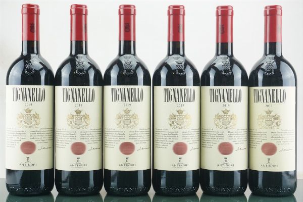 Tignanello Antinori 2019  - Asta LA RAFFINATEZZA DELLA COMPLESSITA' - Vini Pregiati e da Collezione - Associazione Nazionale - Case d'Asta italiane