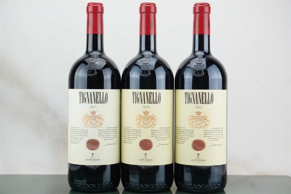 Tignanello Antinori  - Asta LA RAFFINATEZZA DELLA COMPLESSITA' - Vini Pregiati e da Collezione - Associazione Nazionale - Case d'Asta italiane