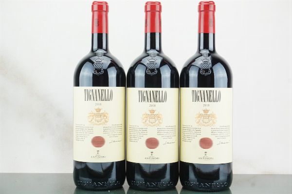 Tignanello Antinori 2018  - Asta LA RAFFINATEZZA DELLA COMPLESSITA' - Vini Pregiati e da Collezione - Associazione Nazionale - Case d'Asta italiane