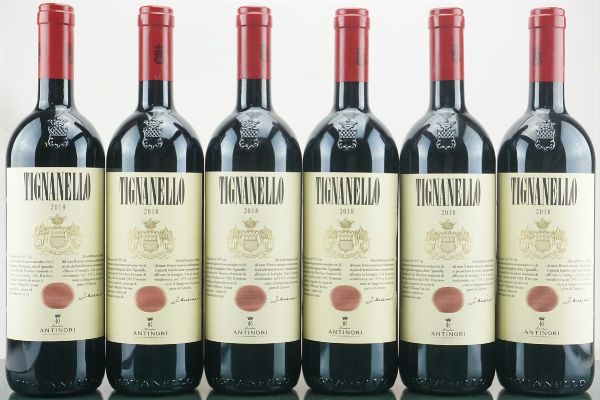 Tignanello Antinori 2018  - Asta LA RAFFINATEZZA DELLA COMPLESSITA' - Vini Pregiati e da Collezione - Associazione Nazionale - Case d'Asta italiane