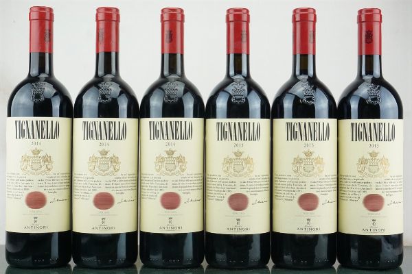 Tignanello Antinori  - Asta LA RAFFINATEZZA DELLA COMPLESSITA' - Vini Pregiati e da Collezione - Associazione Nazionale - Case d'Asta italiane