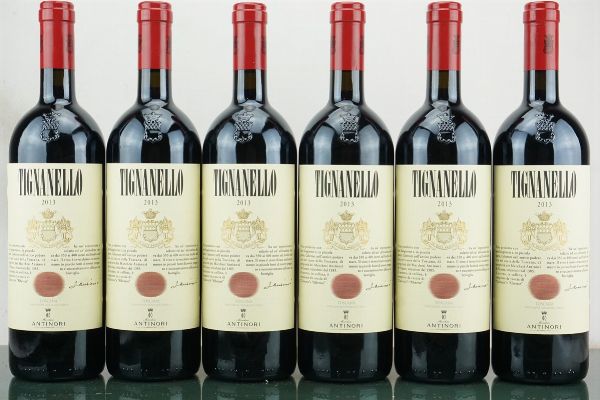 Tignanello Antinori 2013  - Asta LA RAFFINATEZZA DELLA COMPLESSITA' - Vini Pregiati e da Collezione - Associazione Nazionale - Case d'Asta italiane