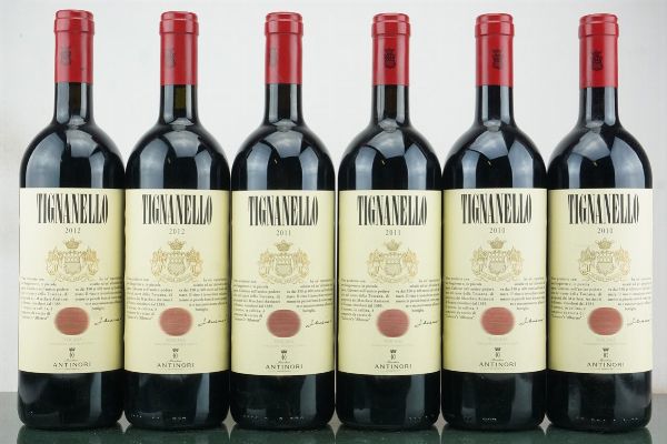 Tignanello Antinori  - Asta LA RAFFINATEZZA DELLA COMPLESSITA' - Vini Pregiati e da Collezione - Associazione Nazionale - Case d'Asta italiane