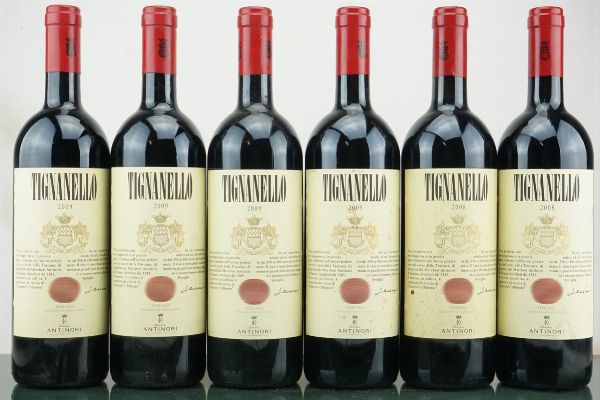 Tignanello Antinori  - Asta LA RAFFINATEZZA DELLA COMPLESSITA' - Vini Pregiati e da Collezione - Associazione Nazionale - Case d'Asta italiane