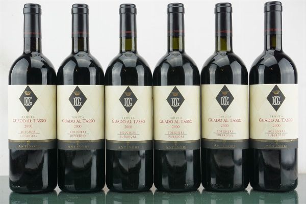 Guado al Tasso Antinori 2000  - Asta LA RAFFINATEZZA DELLA COMPLESSITA' - Vini Pregiati e da Collezione - Associazione Nazionale - Case d'Asta italiane